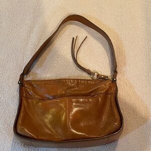 HOBO Tan Leather Shoulder Bag